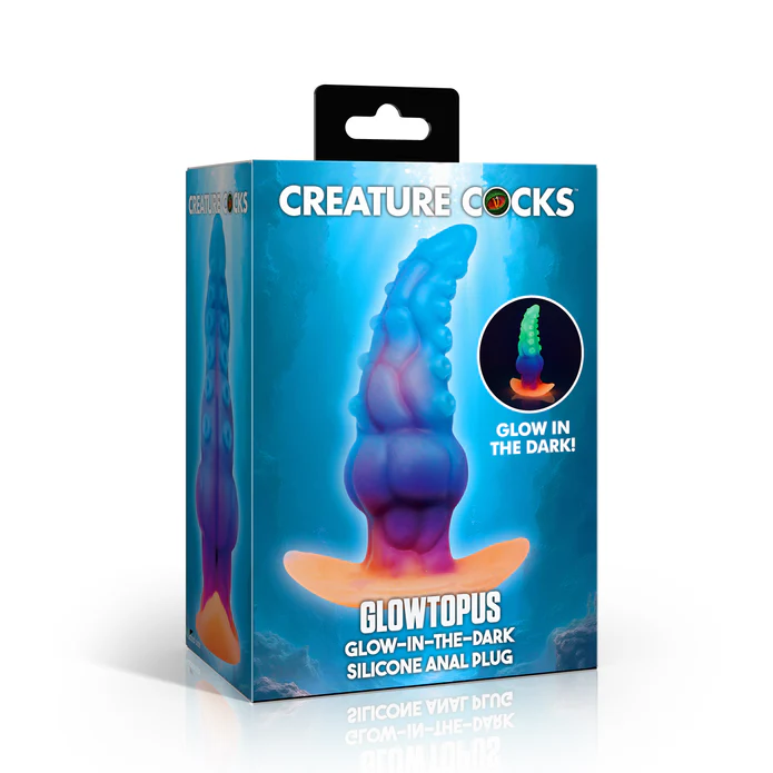 Creature Cocks Glowtopus - Glow-in-the-Dark Anal Plug