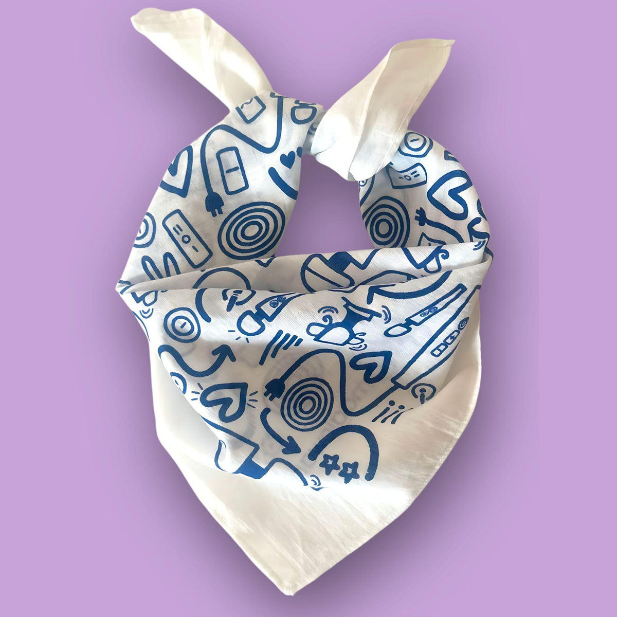 Magic Wand x Julie Mollo - Cotton Doodle Bandana