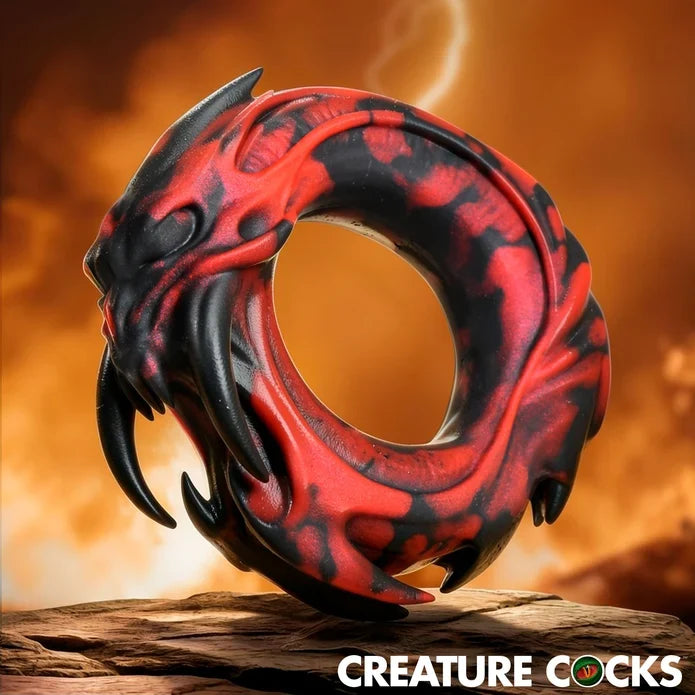 Creature Cocks Hell Fang - Demon Silicone Cock Ring