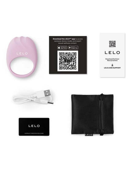 LELO LIFEGUARD™ Originals Vibrating Cock Ring - Soft Pink