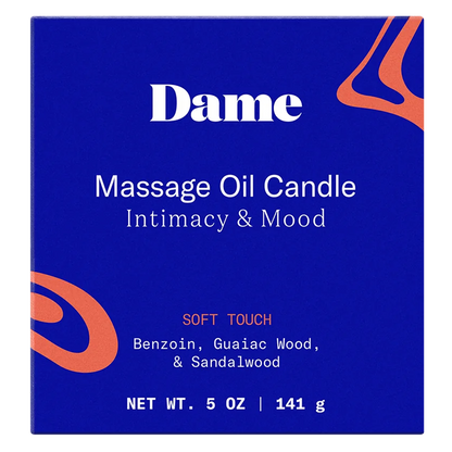 Dame Massage Oil Candle Melt Together