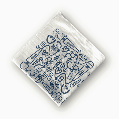 Magic Wand x Julie Mollo - Cotton Doodle Bandana
