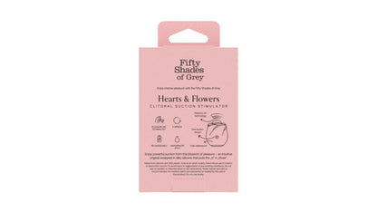 Fifty Shades of Grey Black Rose 2.0 - Clitoral Suction Stimulator
