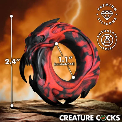Creature Cocks Hell Fang - Demon Silicone Cock Ring