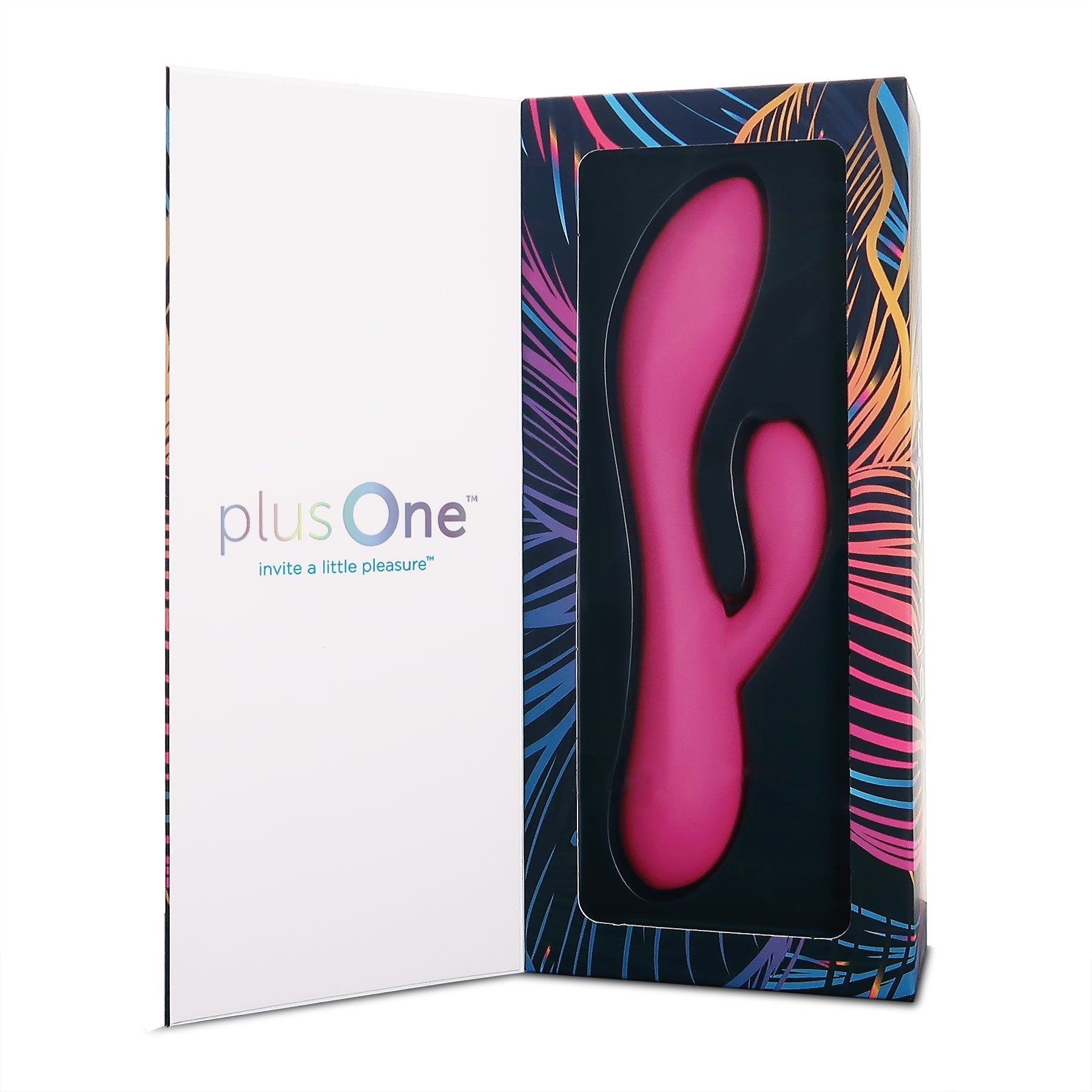 plusOne Dual Vibrating Massager - Rabbit Vibrator | PlayLoveToys plusOne Dual Vibrating Massager - Rabbit Vibrator | PlayLoveToys
