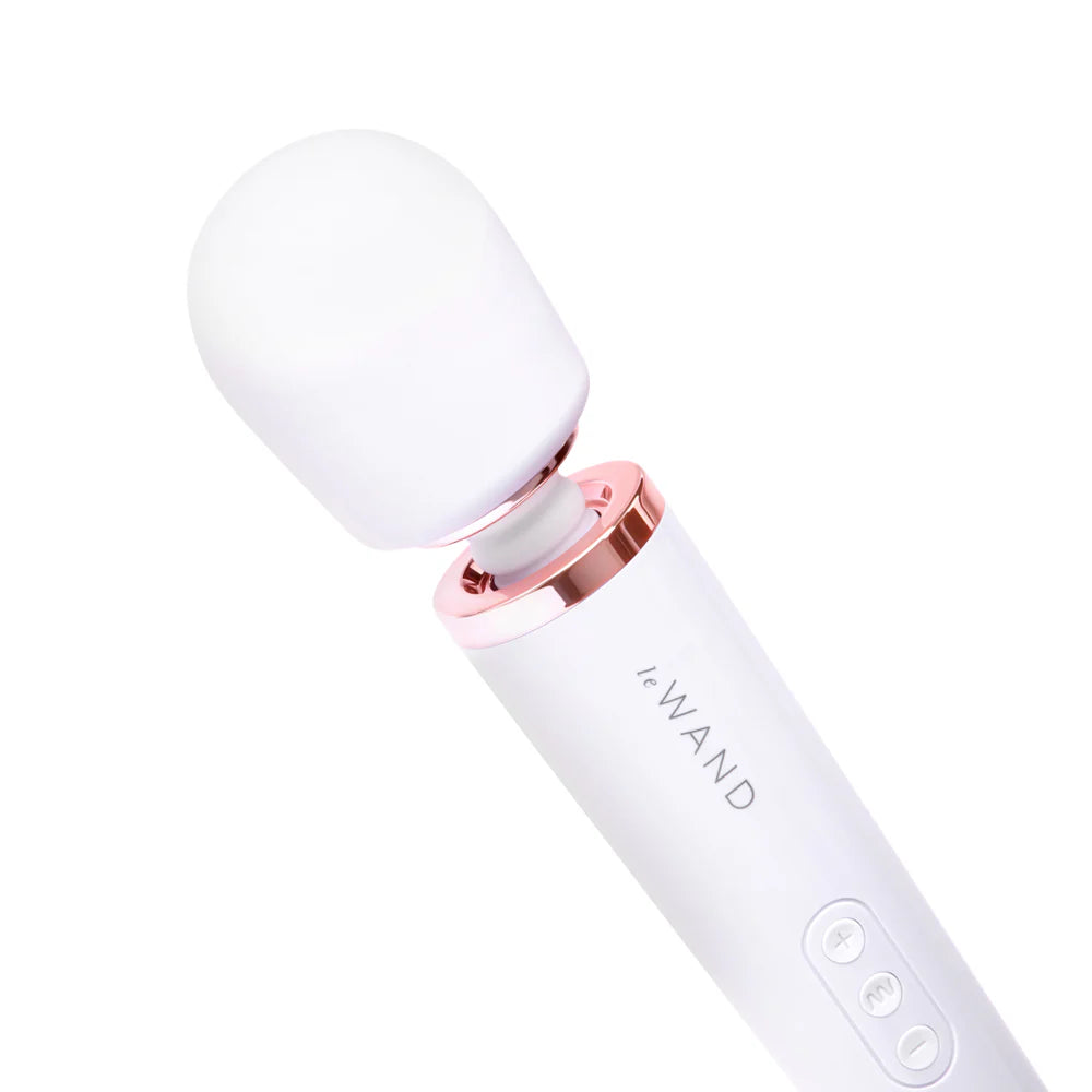 Le Wand Plug-In Vibrating Massager - White
