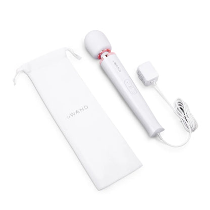 Le Wand Plug-In Vibrating Massager - White
