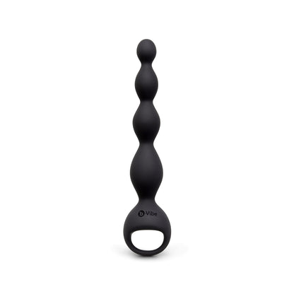 b-Vibe 6.5" Vibing Beads - Vibrating Anal Beads
