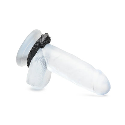 Creature Cocks Black Caiman - Fantasy Silicone Cock Ring