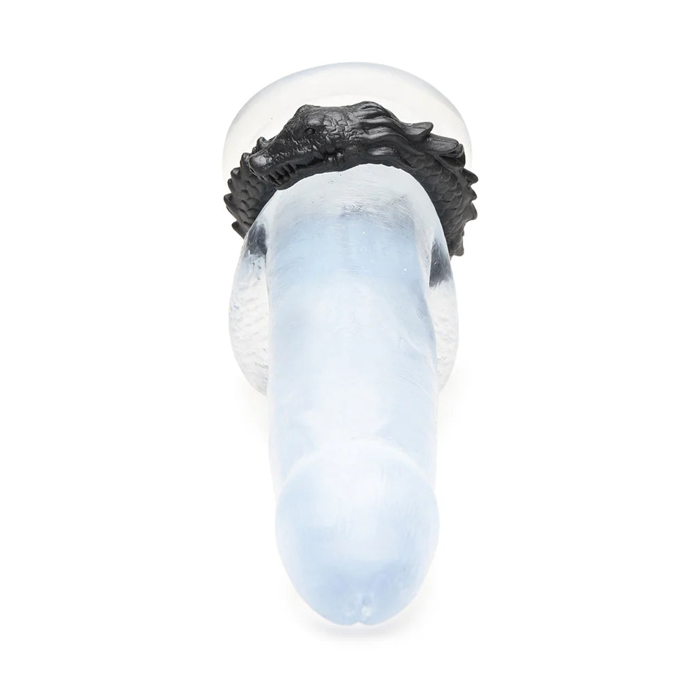 Creature Cocks Black Caiman - Fantasy Silicone Cock Ring