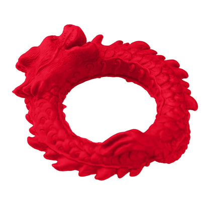 Creature Cocks Rise of the Dragon - Red Dragon Fantasy Silicone Cock Ring
