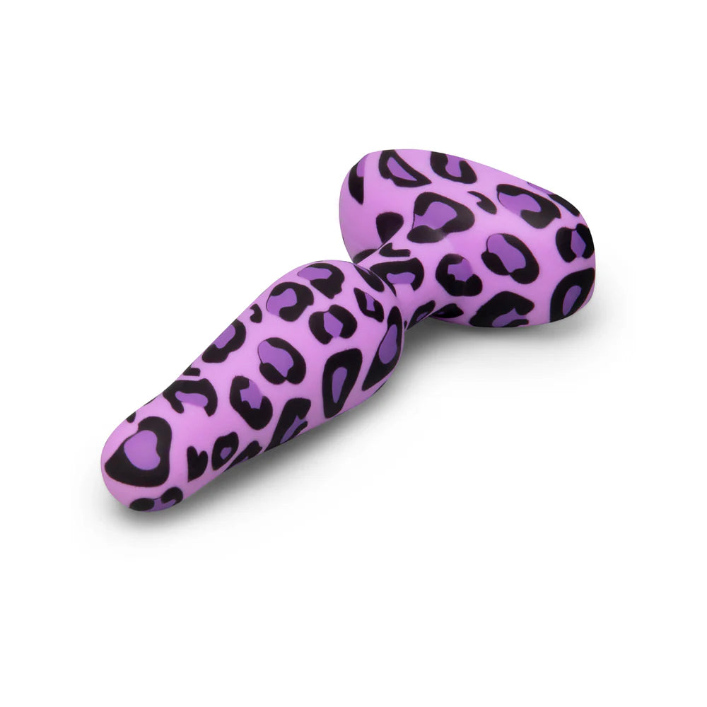 b-Vibe Novice Leopard Vibrating Plug - Beginner