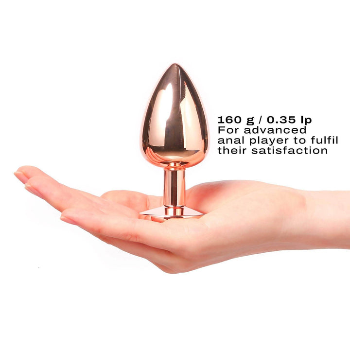  - Dorcel - Diamond Plug Rose Gold Large - PlayLoveToys