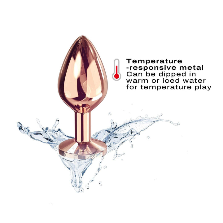  - Dorcel - Diamond Plug Rose Gold Medium - PlayLoveToys