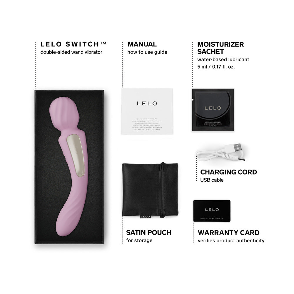 LELO SWITCH™ — Dual-Ended Wand Vibrator