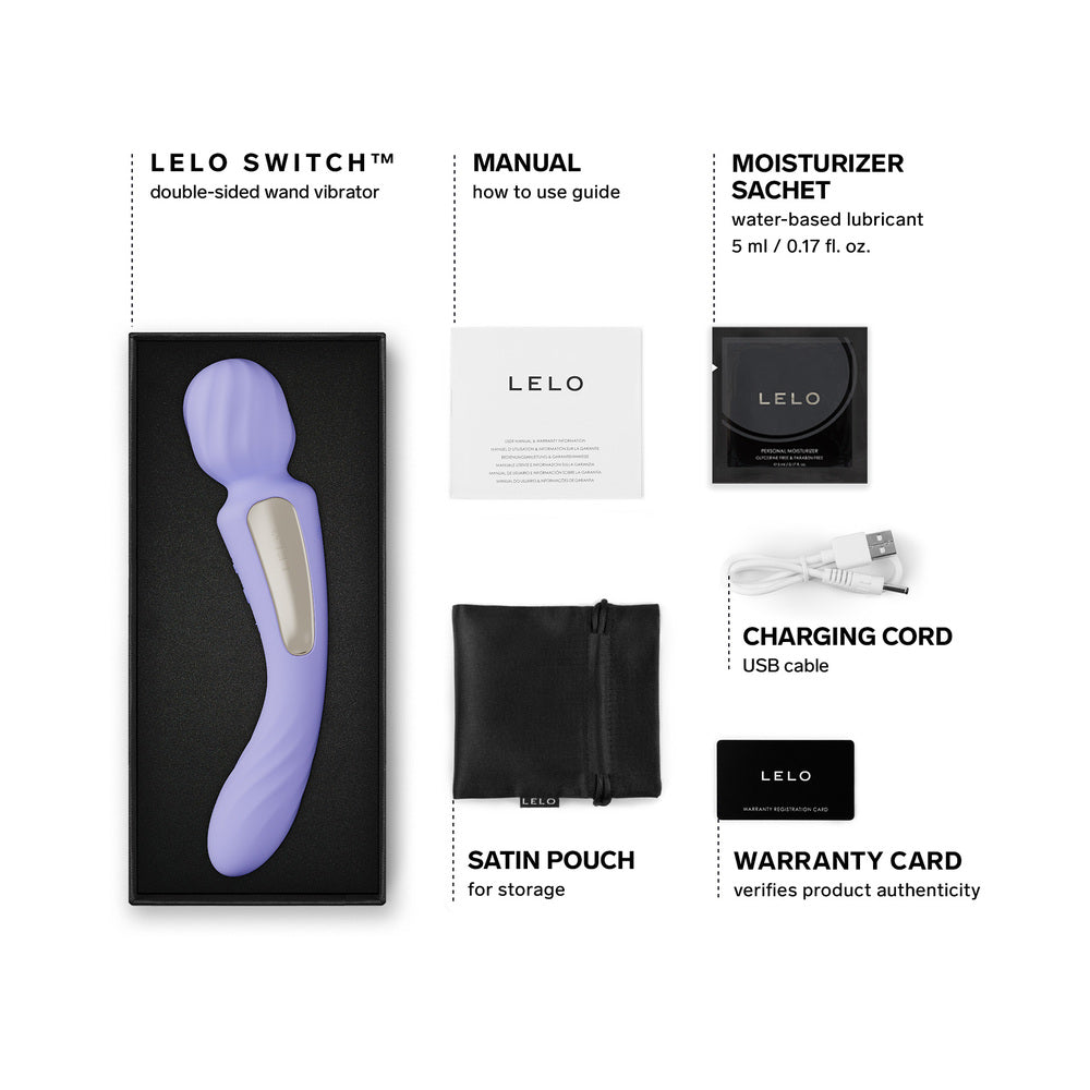 LELO SWITCH™ — Dual-Ended Wand Vibrator
