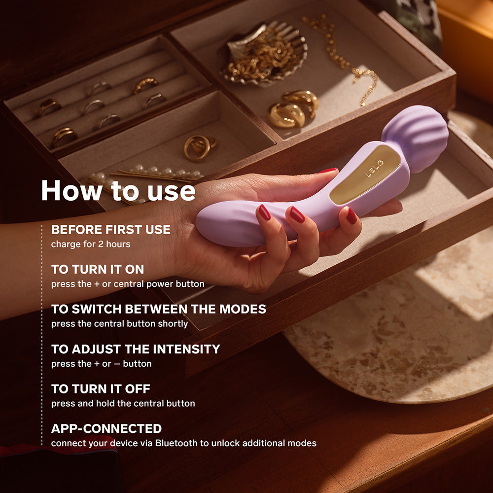 LELO SWITCH™ — Dual-Ended Wand Vibrator