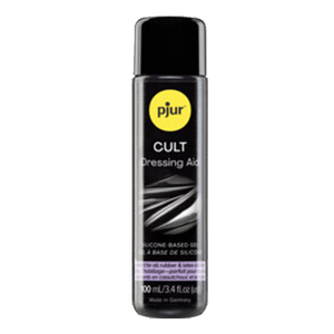 pjur® Cult Aide à l'habillage - Facile à porter avec du latex et du caoutchouc 100 ml 