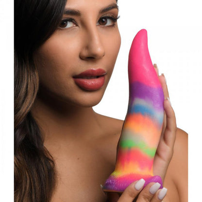 Creature Cocks Unicorn Kiss - Glow-in-the-Dark Tongue Fantasy Dildo