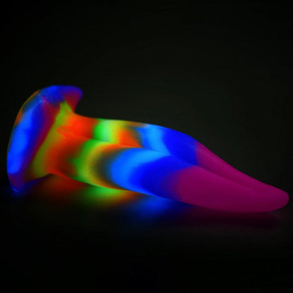 Creature Cocks Unicorn Kiss - Glow-in-the-Dark Tongue Fantasy Dildo
