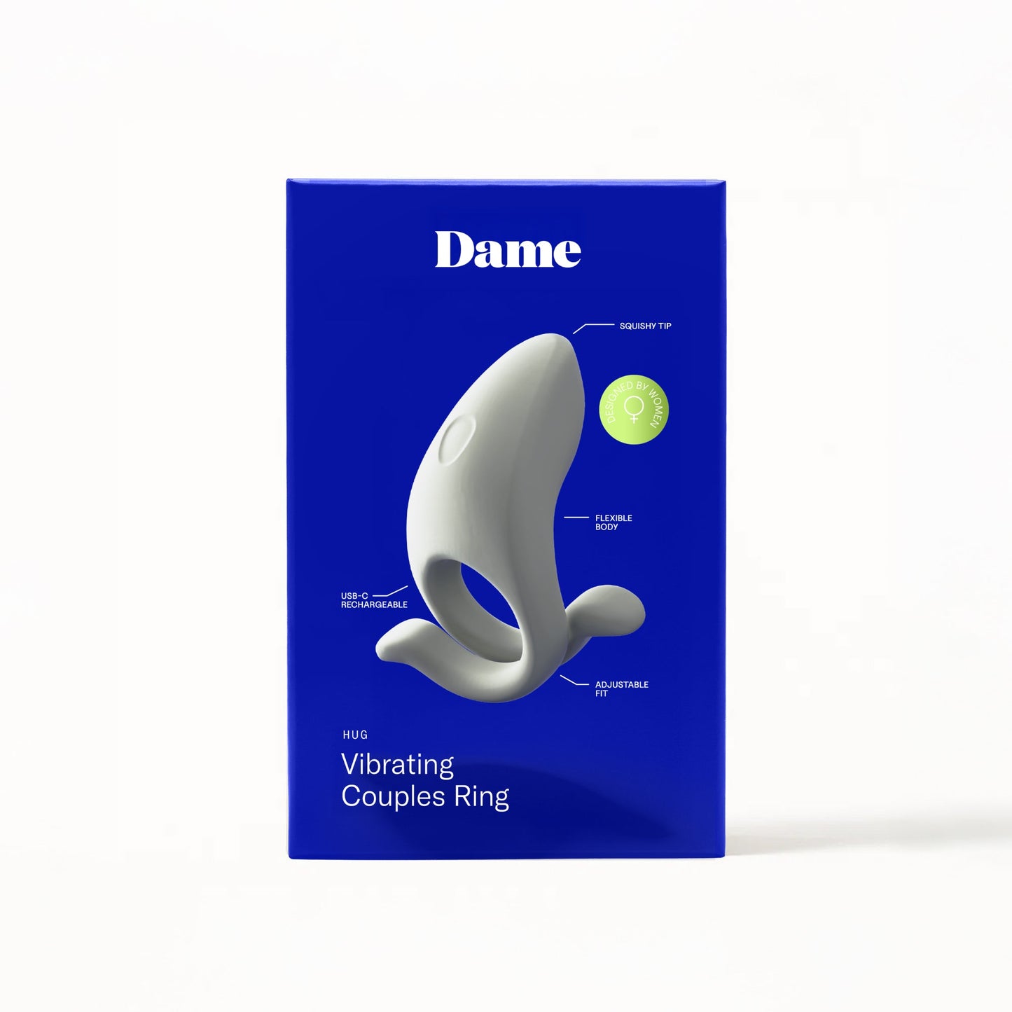 Dame Hug - Adjustable Vibrating Couples Ring Fog