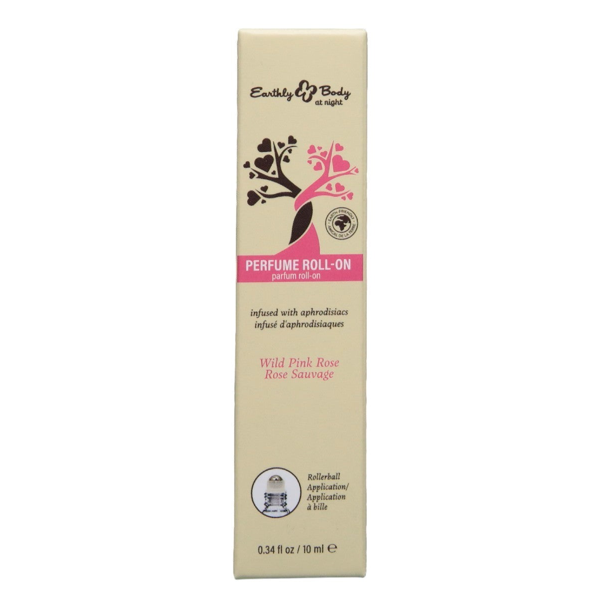 Earthly Body At Night - Roll-On Aphrodisiac Perfume 10ml Wild Pink Rose