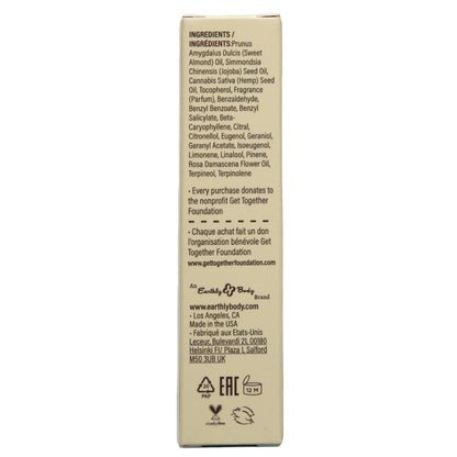 Earthly Body At Night - Roll-On Aphrodisiac Perfume 10ml Wild Pink Rose