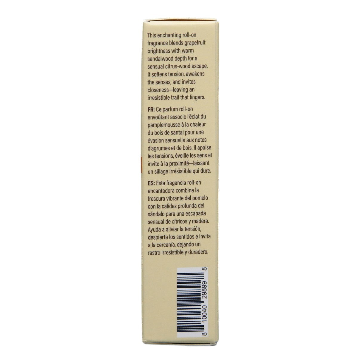 Earthly Body At Night - Roll-On Aphrodisiac Perfume 10ml Grapefruit Sandalwood