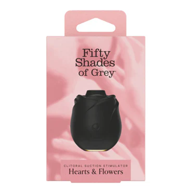 Fifty Shades of Grey Black Rose 2.0 - Clitoral Suction Stimulator