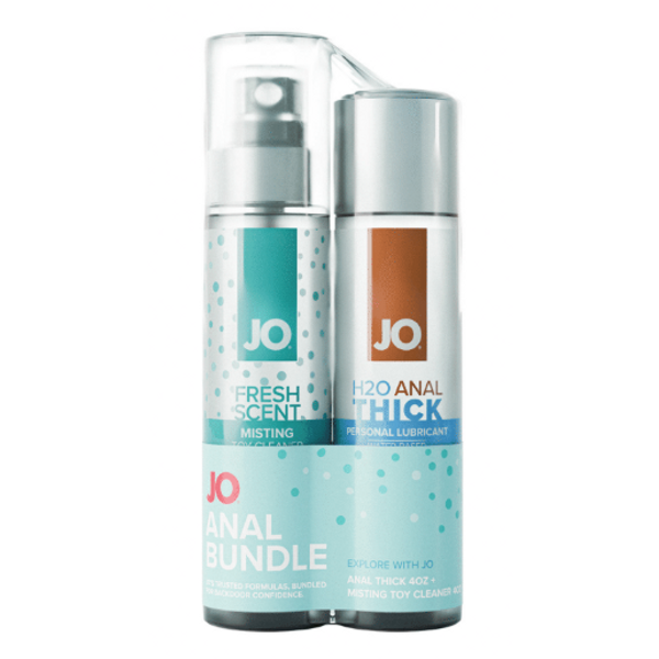 JO Limited Edition Bundle - Anal Thick 4oz + Misting Toy Cleaner 4oz