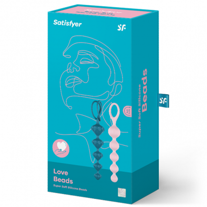 Satisfyer Love Beads - 2-Piece Anal Training Set for Beginners