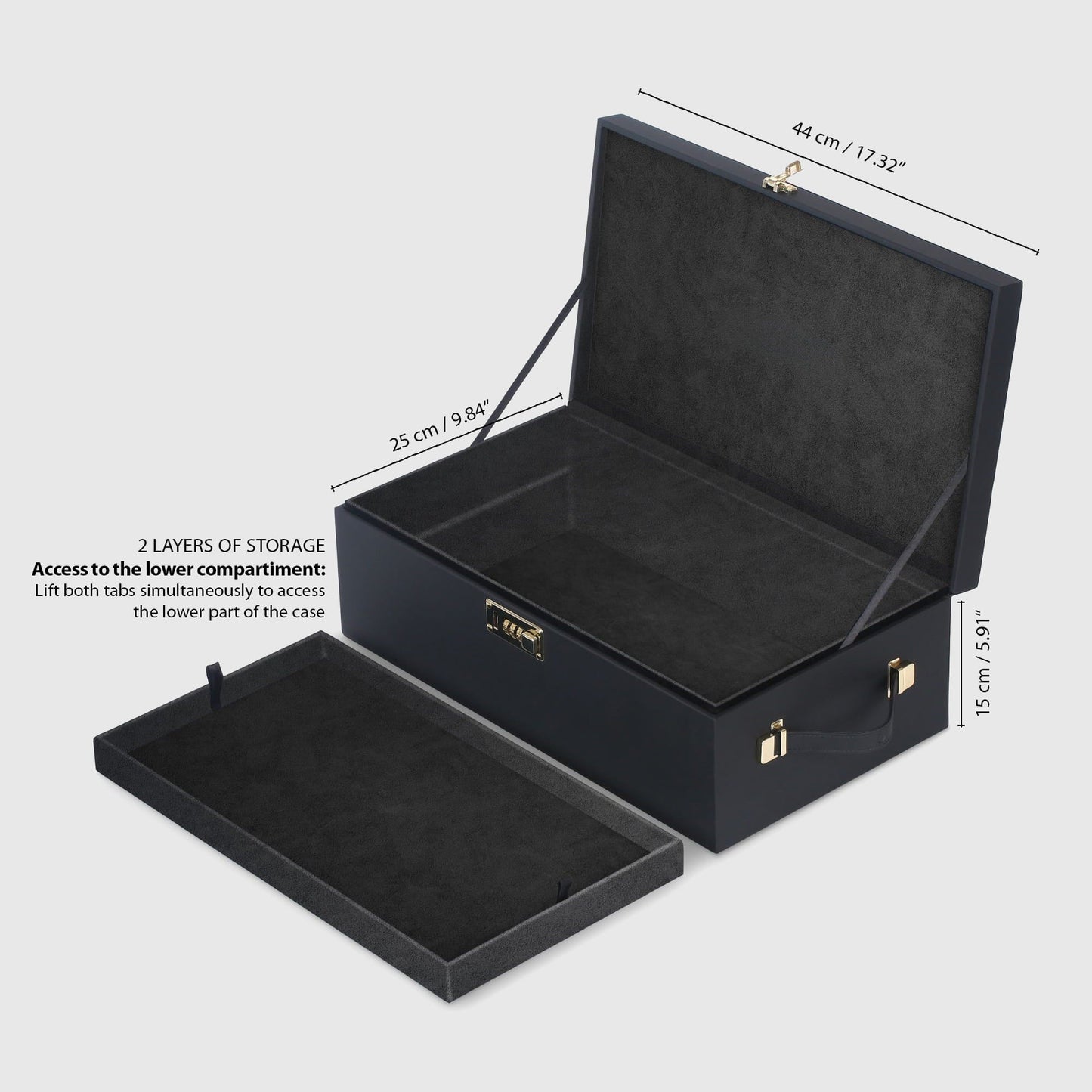 STRAP-ON-ME Le Coffret - Intimate Storage Case with Lock