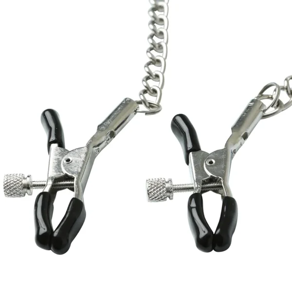 Chained Nipple Clamps