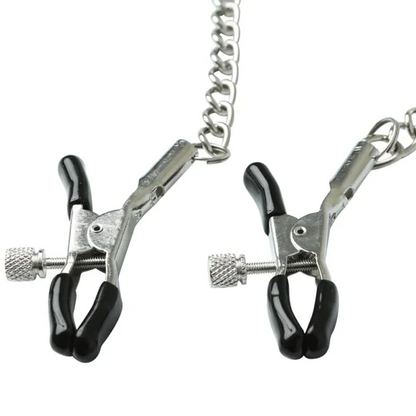 Chained Nipple Clamps