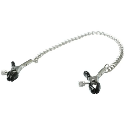 Chained Nipple Clamps