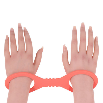 Sex & Mischief Peaches 'N CreaMe Silicone Cuffs - Restraints S