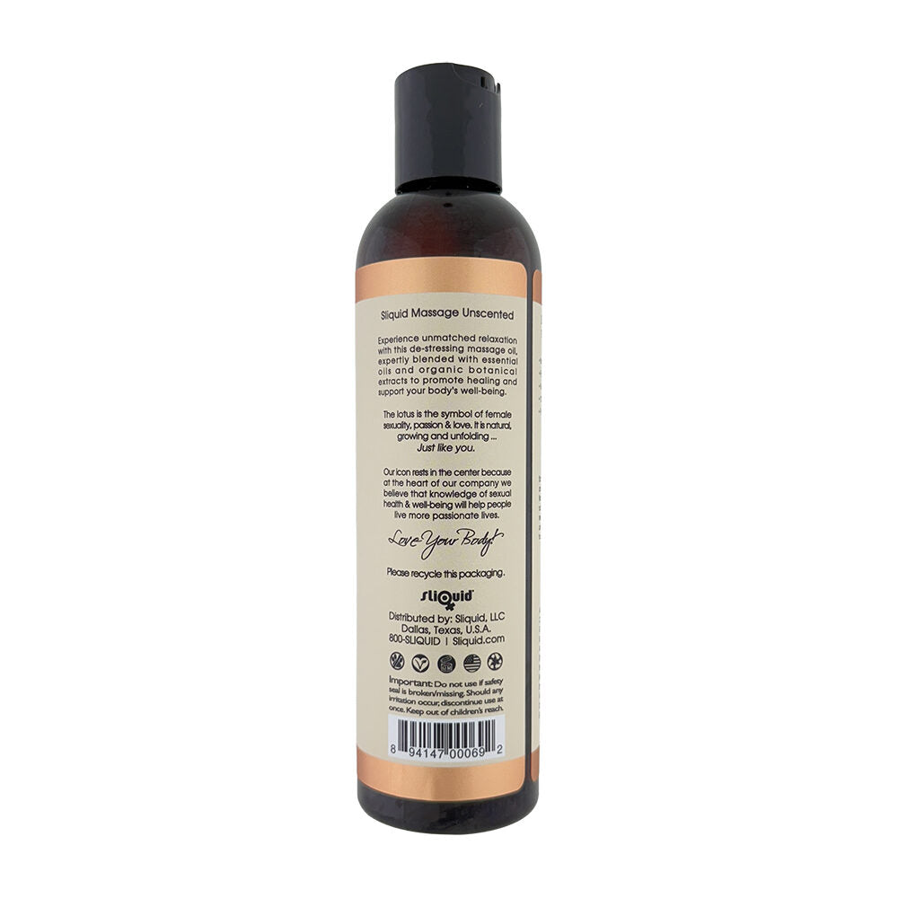 Sliquid Massage Oil Unscented