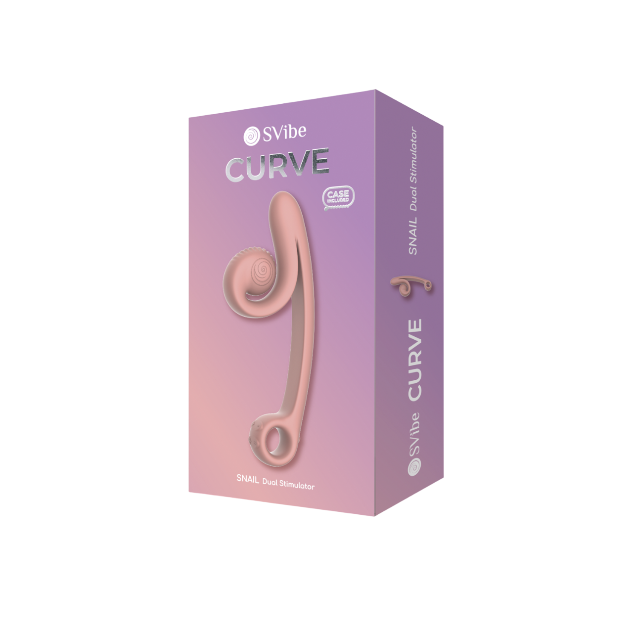 SVibe Snail CURVE - Dual Stimulation Vibrator