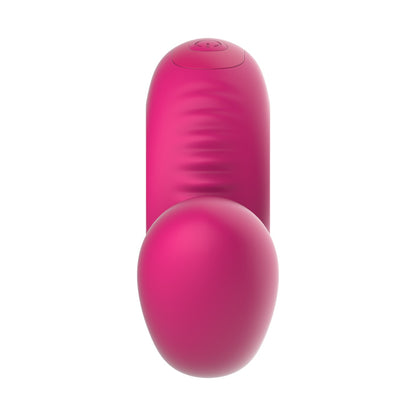 Vibrador SVibe GIZI Lite de PlayLoveToys en color rosa dragonfruit, fabricado en silicona suave con diseño ergonómico.