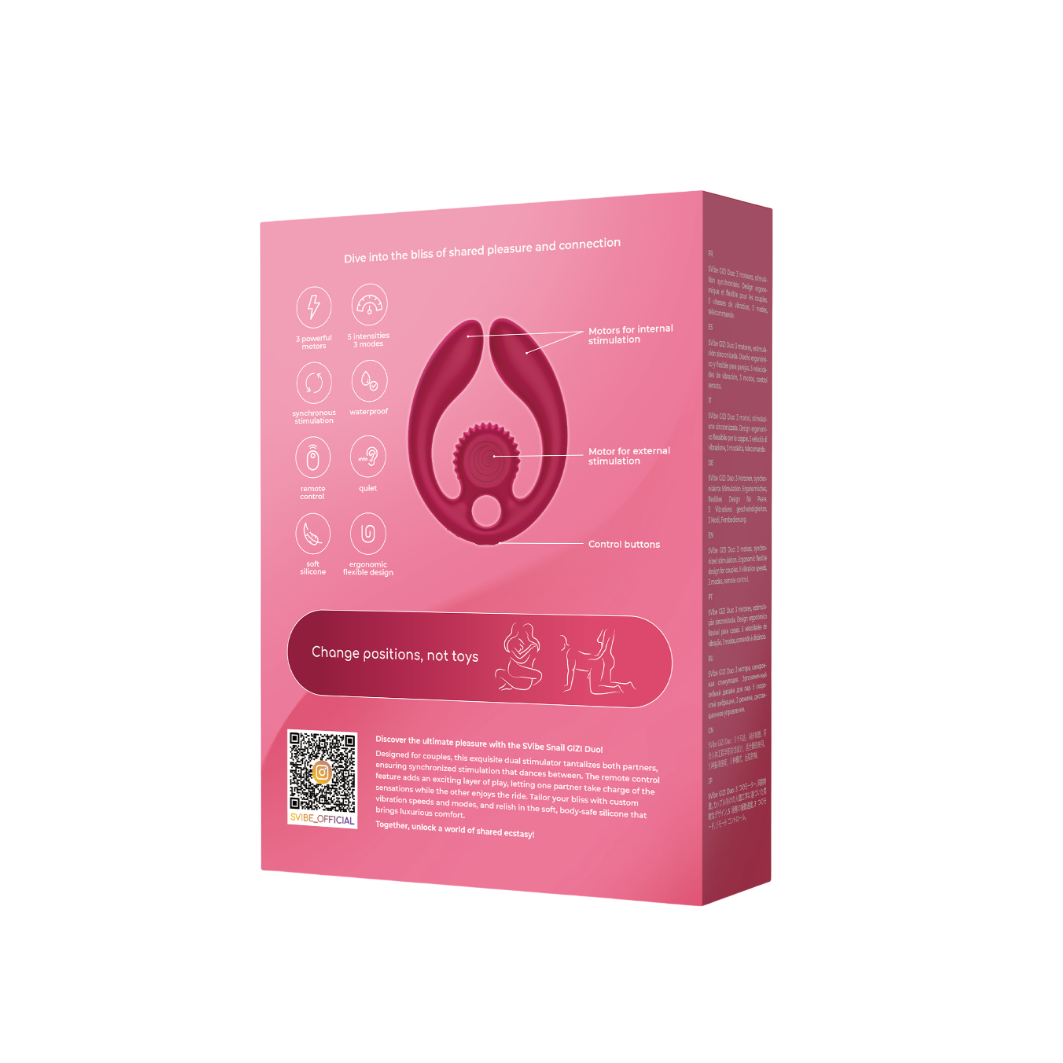SVibe Snail GIZI Duo - Couples Stimulator