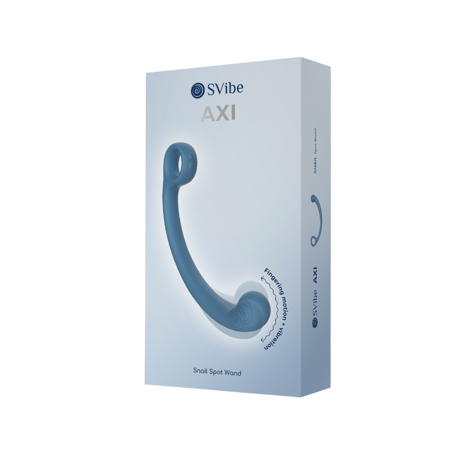 SVibe Snail AXI Spot Wand Vibrator — AuraTouch Technology
