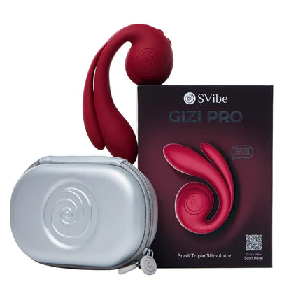 SVibe Snail GIZI PRO - Triple Stimulation Vibrator