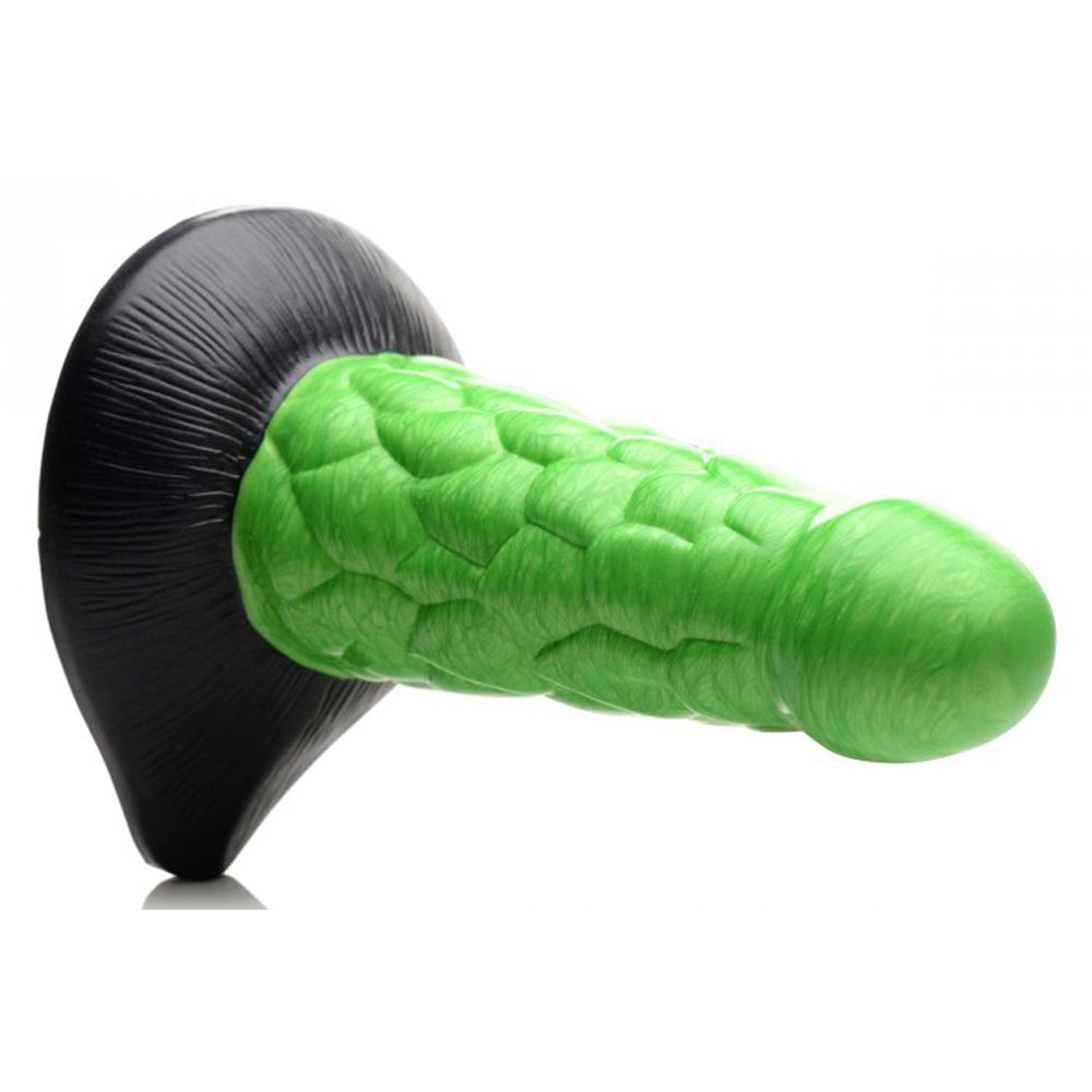 Creature Cocks Radioactive Reptile - Thick Scaly Silicone Dildo