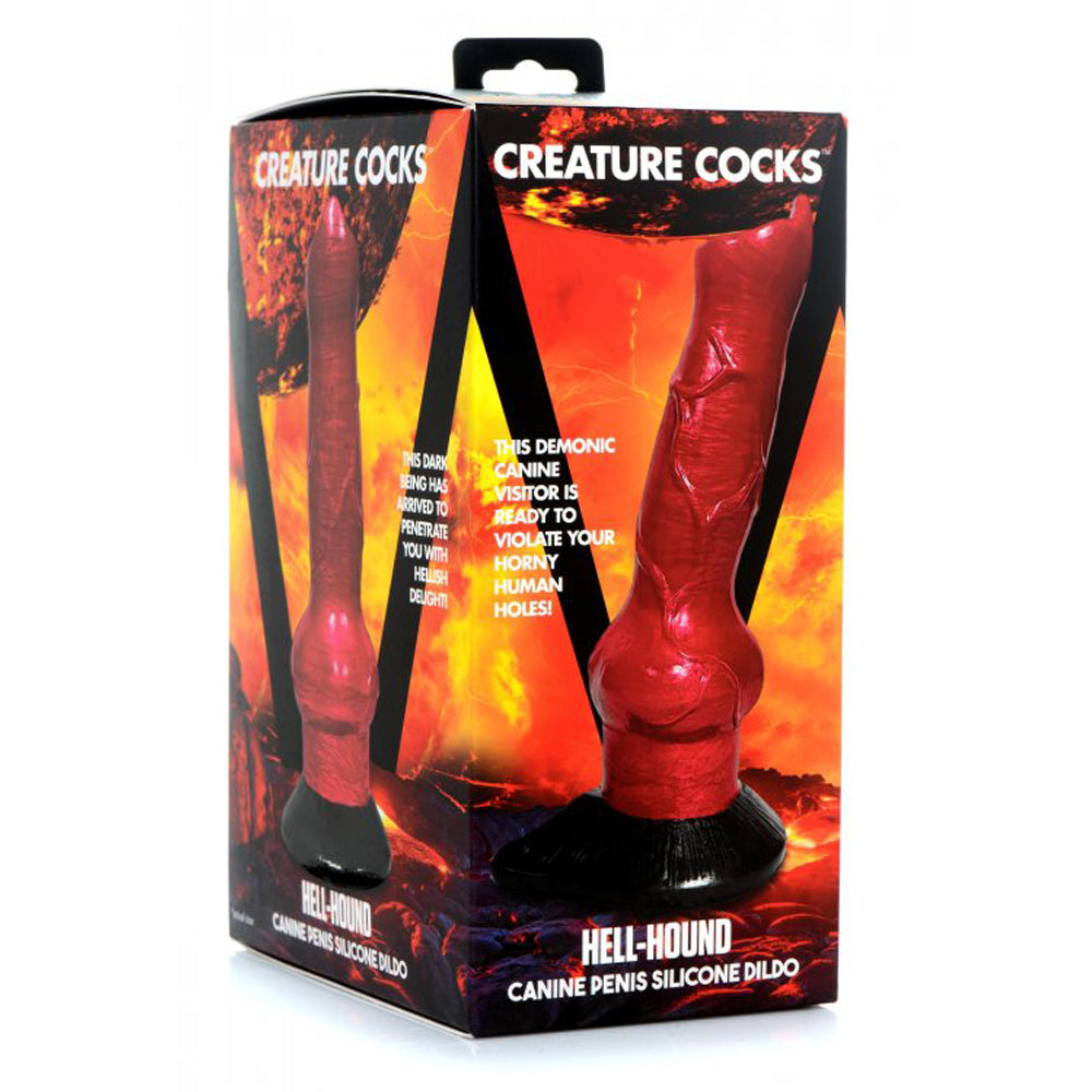 Creature Cocks Hell-Hound - Canine Fantasy Silicone Dildo