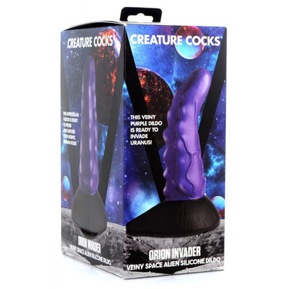 Creature Cocks Orion Invader - Veiny Space Alien Silicone Dildo