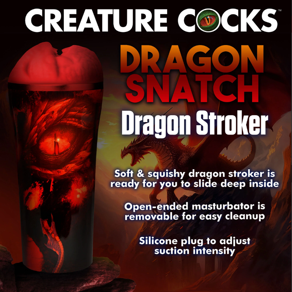 Creature Cocks Dragon Snatch - Dragon Mouth Stroker