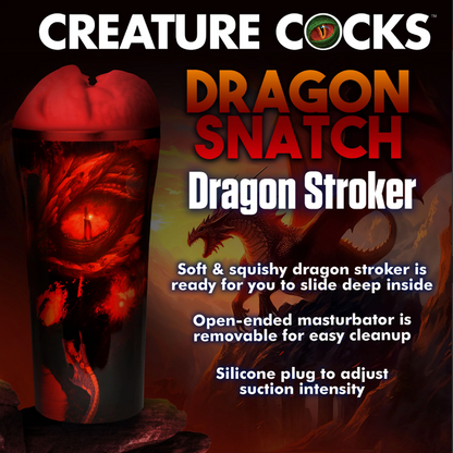 Creature Cocks Dragon Snatch - Dragon Mouth Stroker