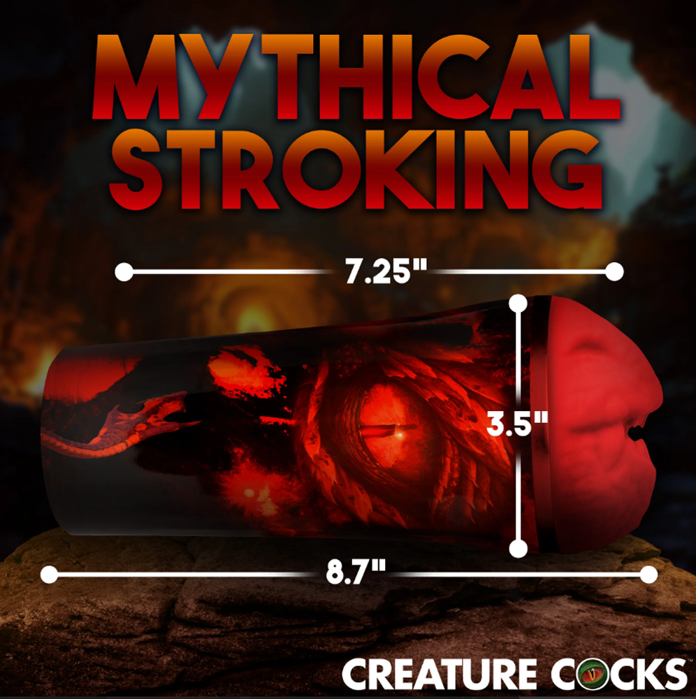 Creature Cocks Dragon Snatch - Dragon Mouth Stroker