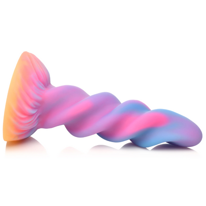 Creature Cocks Moon Rider - Glow-in-the-Dark Unicorn Horn Dildo