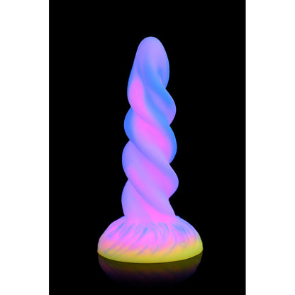 Creature Cocks Moon Rider - Glow-in-the-Dark Unicorn Horn Dildo